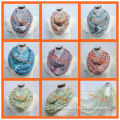2015 New Fashion personalized many styles multicolored infinity scarf,loop scarf